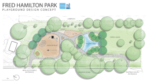 Concept of Fred Hamilton Park